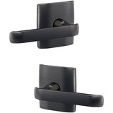 Schlage Residential FC172 - Clybourn Lever Non Turning Double Dummy Pair