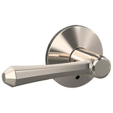 Schlage Custom Dempsey Non-Turning Two-Sided Dummy Door Lever Set with Kinsler Trim