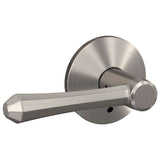 Schlage Custom Dempsey Non-Turning Two-Sided Dummy Door Lever Set with Kinsler Trim