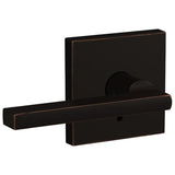 Schlage Residential FC172 - Latitude Lever Non Turning Double Dummy Pair