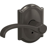 Schlage Residential FC172 - Whitney Lever Non Turning Double Dummy Pair - Camelot Rose