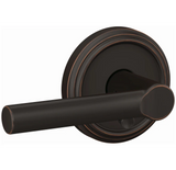 Schlage Custom Broadway Passage or Privacy Door Lever Set with Indy Trim