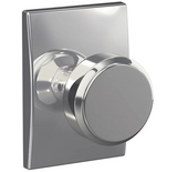 Schlage Residential FC21 - Bowery Knob Passage and Privacy Latch - Grade 2 Cylindrical with Century Rose