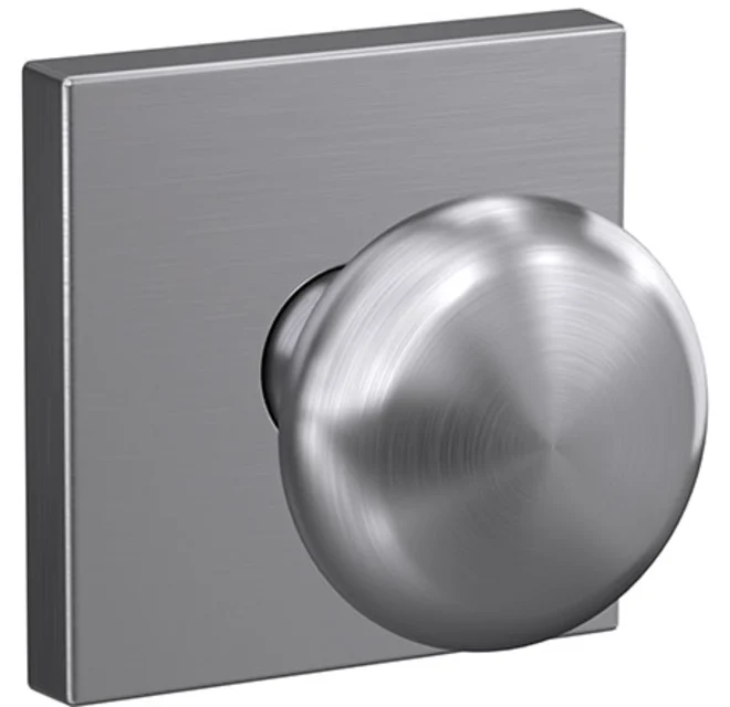 SCHLAGE RESIDENTIAL Fc21 Custom Bowery Combined Passage And Privacy Knob  With Kinsler Trim
