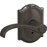 Schlage Residential FC21 - Whitney Lever Passage and Privacy Latch - Grade 2 Cylindrical Non-Keyed Lock