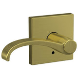 Schlage Residential FC21 - Whitney Lever Passage and Privacy Latch - Grade 2 Cylindrical Non-Keyed Lock