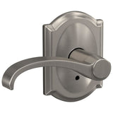 Schlage Residential FC21 - Whitney Lever Passage and Privacy Latch - Grade 2 Cylindrical Non-Keyed Lock