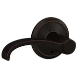 Schlage Residential FC21 - Whitney Lever Passage and Privacy Latch - Grade 2 Cylindrical Non-Keyed Lock