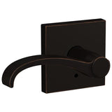 Schlage Residential FC21 - Whitney Lever Passage and Privacy Latch - Grade 2 Cylindrical Non-Keyed Lock
