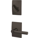 Schlage Custom Broadway Single Cylinder Sectional Interior Pack with Century Rose - Exterior Handleset Sold Separately