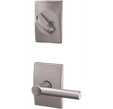 Schlage Custom Broadway Single Cylinder Sectional Interior Pack with Century Rose - Exterior Handleset Sold Separately