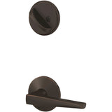 Schlage Residential FC59 - Custom Eller Lever Single Cylinder Sectional Interior Pack - Kinsler Rose