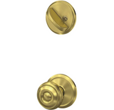 Schlage Custom Georgian Single Cylinder Sectional Interior Pack with Alden Rose - Exterior Handleset Sold Separately