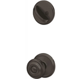 Schlage Custom Georgian Single Cylinder Sectional Interior Pack with Alden Rose - Exterior Handleset Sold Separately