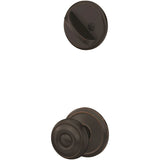 Schlage Residential FC59 - Custom Georgian Knob Single Cylinder Sectional Interior Pack