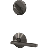 Schlage Residential FC59 - Custom Latitude Lever Single Cylinder Sectional Interior Pack - Kinsler Rose