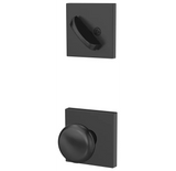 Schlage Custom Plymouth Single Cylinder Sectional Interior Pack with Collins Rose - Exterior Handleset Sold Separately