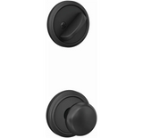 Schlage Custom Single Cylinder Keyed Entry Interior Only Pack with Plymouth Lever and Indy Trim