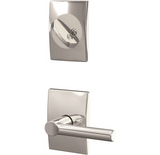 Schlage Custom Broadway One-Sided Dummy Interior Pack with Century Trim - Exterior Handleset Sold Separately