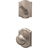 Schlage Custom Plymouth One-Sided Dummy Interior Pack with Camelot Trim - Exterior Handleset Sold Separately