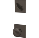 Schlage Custom Plymouth One-Sided Dummy Interior Pack with Collins Trim - Exterior Handleset Sold Separately
