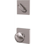 Schlage Custom Plymouth One-Sided Dummy Interior Pack with Collins Trim - Exterior Handleset Sold Separately