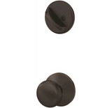 Schlage Custom Plymouth One-Sided Dummy Interior Pack with Kinsler Trim - Exterior Handleset Sold Separately