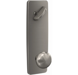 Schlage Custom Single Cylinder Keyed Entry Interior Only Pack with Plymouth Knob and Greene Trim