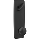 Schlage Custom Single Cylinder Keyed Entry Interior Only Pack with Plymouth Knob and Greene Trim