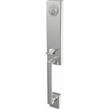 Schlage Residential FCT92 Custom 3/4 Trim Century Dummy Exterior Handleset Only