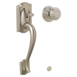 Schlage Residential FE285 - Camelot Lower Handleset Featuring the Georgian Knob for Use with Schlage Deadbolts
