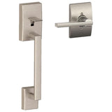 Schlage Residential FE285 - Century Lower Half Handleset for Schlage Deadbolts with Latitude Lever