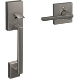 Schlage Residential FE285 - Century Lower Half Handleset for Schlage Deadbolts with Latitude Lever