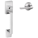 Schlage Residential FE285 - Century Lower Half Handleset for Schlage Deadbolts with Latitude Lever