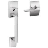 Schlage Residential FE285 - Century Lower Half Handleset for Schlage Deadbolts with Latitude Lever