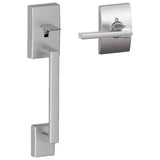 Schlage Residential FE285 - Century Lower Half Handleset for Schlage Deadbolts with Latitude Lever