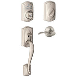 Schlage Right Handed Camelot Electronic Handleset with Accent Lever