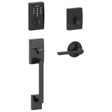 Schlage Century Touch Entry Handleset with Latitude Lever