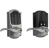Schlage Residential FE789 - Encode WiFi Enabled Electronic Keypad Accent Door Lever with Camelot Trim