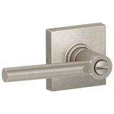 Schlage Residential J40 - Broadway Lever Privacy Lock with 16254 Latch and 10101 Strike