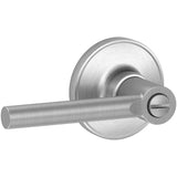 Schlage Residential J40 - Broadway Lever Privacy Lock with 16254 Latch and 10101 Strike