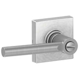 Schlage Residential J40 - Broadway Lever Privacy Lock with 16254 Latch and 10101 Strike