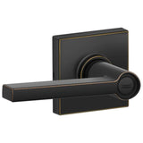 Schlage Residential J40 - Privacy Lock Solstice Lever with 16254 Latch and 10101 Strike