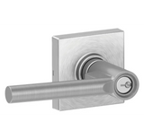 Schlage Broadway Single Cylinder Keyed Entry Door Lever Set with Decorative Collins Trim (Formerly Dexter)