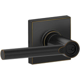 Schlage Residential J54 - Entry Lock Broadway Lever with C Keyway, 16255 Latch and 10101 Strike