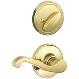 Schlage Residential JH59 - Single Cylinder Keyed Entry Interior Only Pack with LaSalle Lever