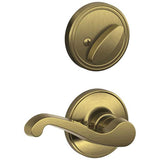 Schlage Residential JH59 - Single Cylinder Keyed Entry Interior Only Pack with LaSalle Lever