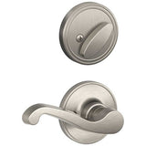 Schlage Residential JH59 - Single Cylinder Keyed Entry Interior Only Pack with LaSalle Lever