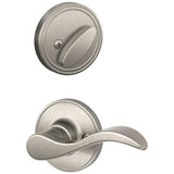 Schlage Residential JH59 - Single Cylinder Keyed Entry Interior Only Pack with Seville Lever