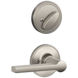 Schlage Residential JH59 - Single Cylinder Keyed Entry Interior Only Pack with Solstice Lever